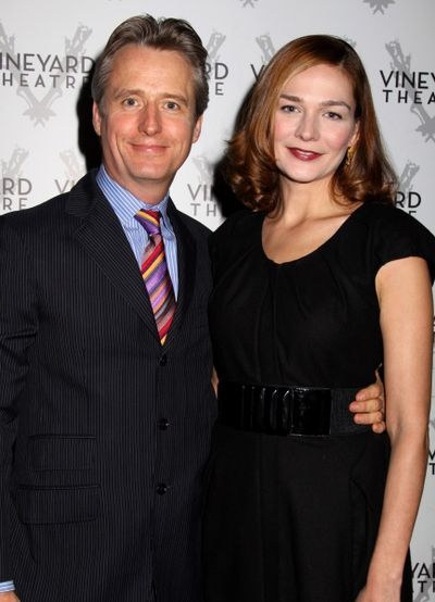 Linus Roache and Heather Burnes Photo